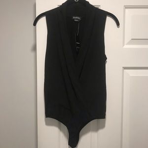 Bebe Black Bodysuit - Brand New